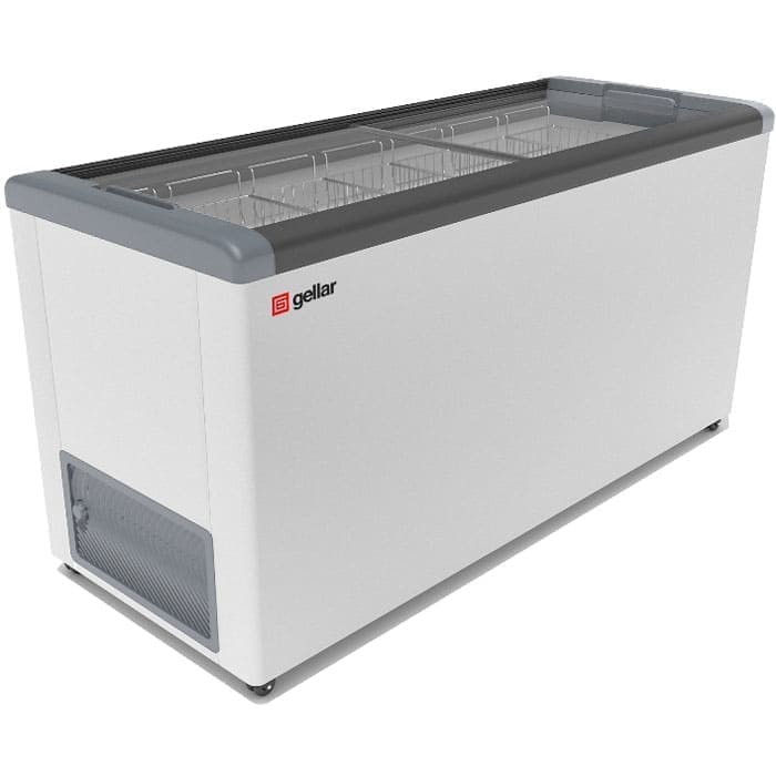 Морозильный ларь в аренду Frostor Gellar FG 700 E, режим -12...-25, гнутое стекло